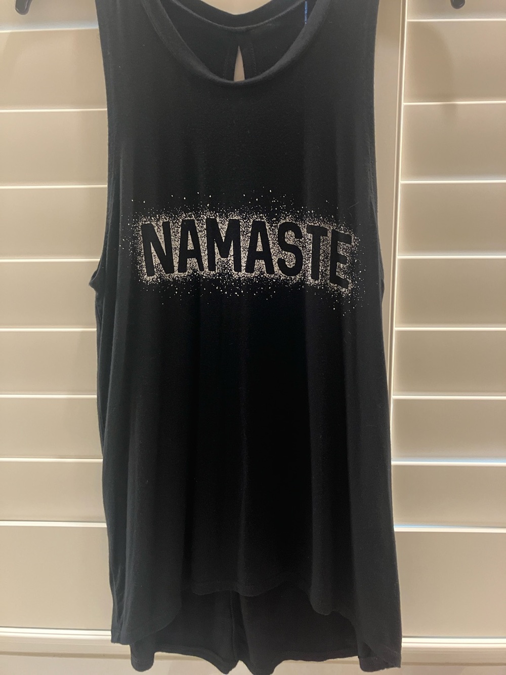 Gaiama Namaste Graphic Black Women's Tank Top